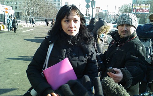 Анастасия Удальцова, супруга Сергея Удальцова, координатора Левого фронта