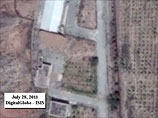 Спутниковый снимок ISIS