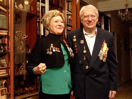 Людмила Касаткина с мужем