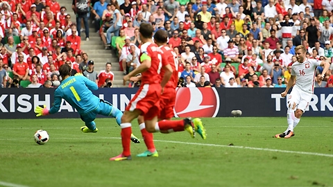 ЕВРО-2016, 1/8 финала: Швейцария - Польша