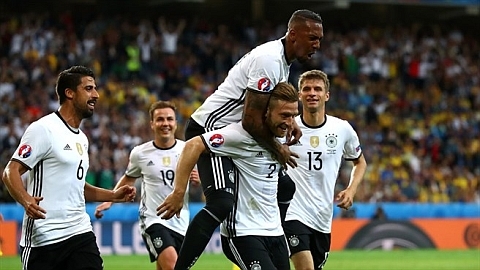 Чемпионат Европы 2016, Группа С, 1-й тур: Германия 2:0 Украина
