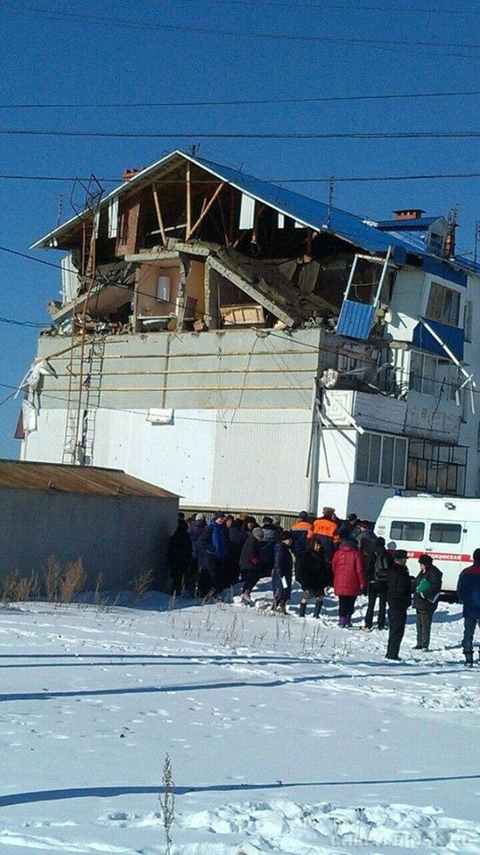 Взрыв газа в Челябинской области. Есть пострадавшие