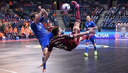 Чемпионат Европы по футзалу 2016, четвертьфинал. Россия 6:2 Азербайджан