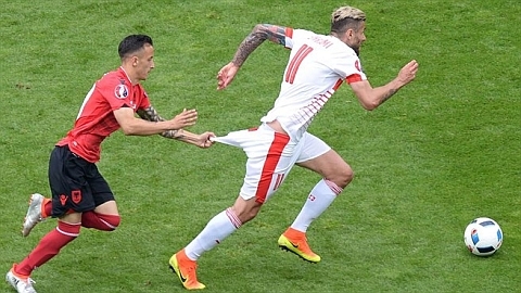 Чемпионат Европы 2016, Группа А, 1-й тур: Албания 0:1 Швейцария