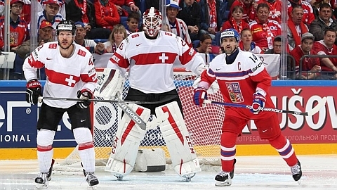 Чемпионат мира по хоккею, групповой этап: Чехия 5:4 Швейцария