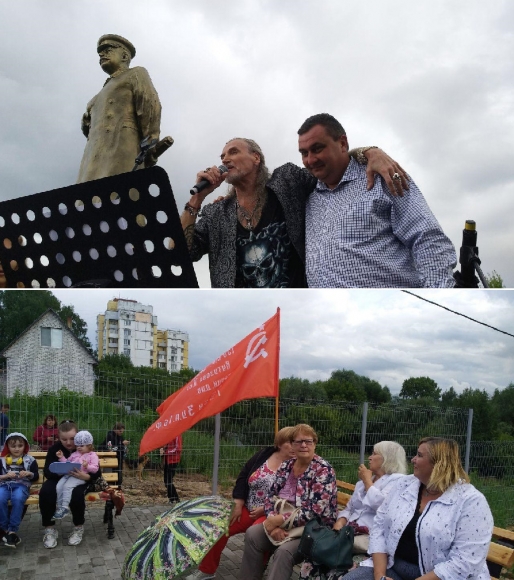 «Быть добру на Бору!»: Никита Джигурда выступил в Нижегородской области возле памятника Сталину