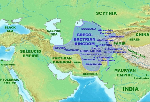 Как образовалось Греко-Бактрийское царство