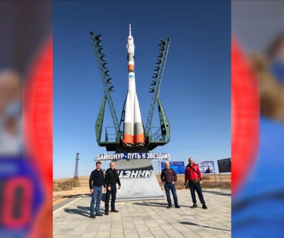 Делегация Всероссийской федерации самбо присутствовала на запуске ракеты-носителя «Союз-2.1а» с космодрома Байконур