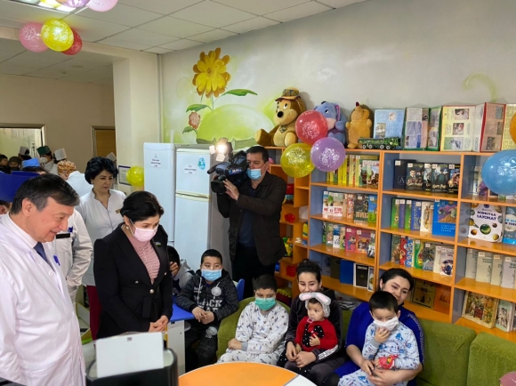 Юрий Белолипецкий: в Узбекистане прошла акция в поддержку больных раком детей