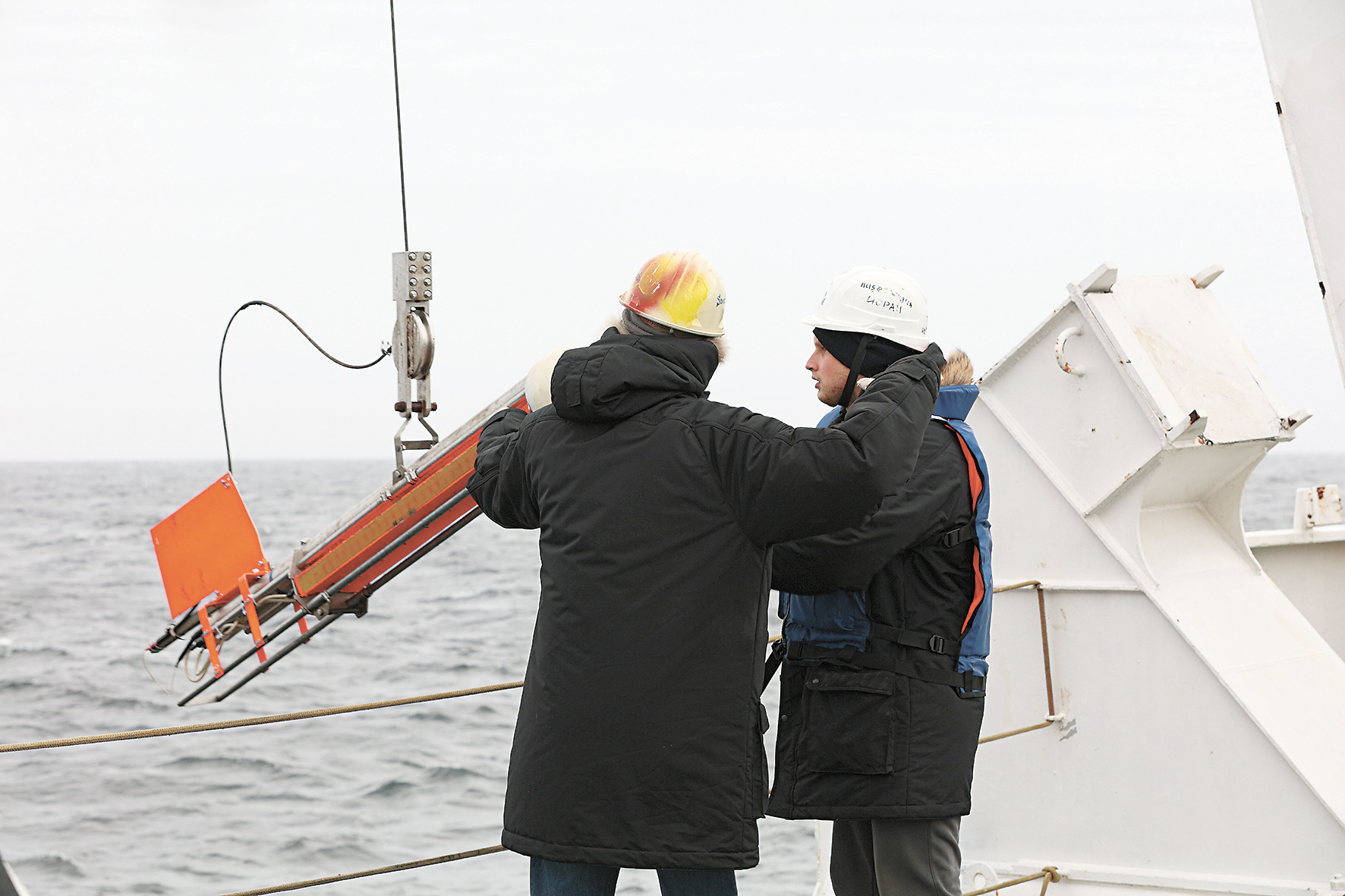 Проверка оборудования в Карском море