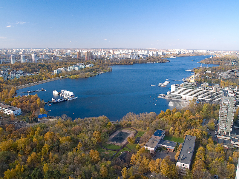 Химкинское водохранилище фото