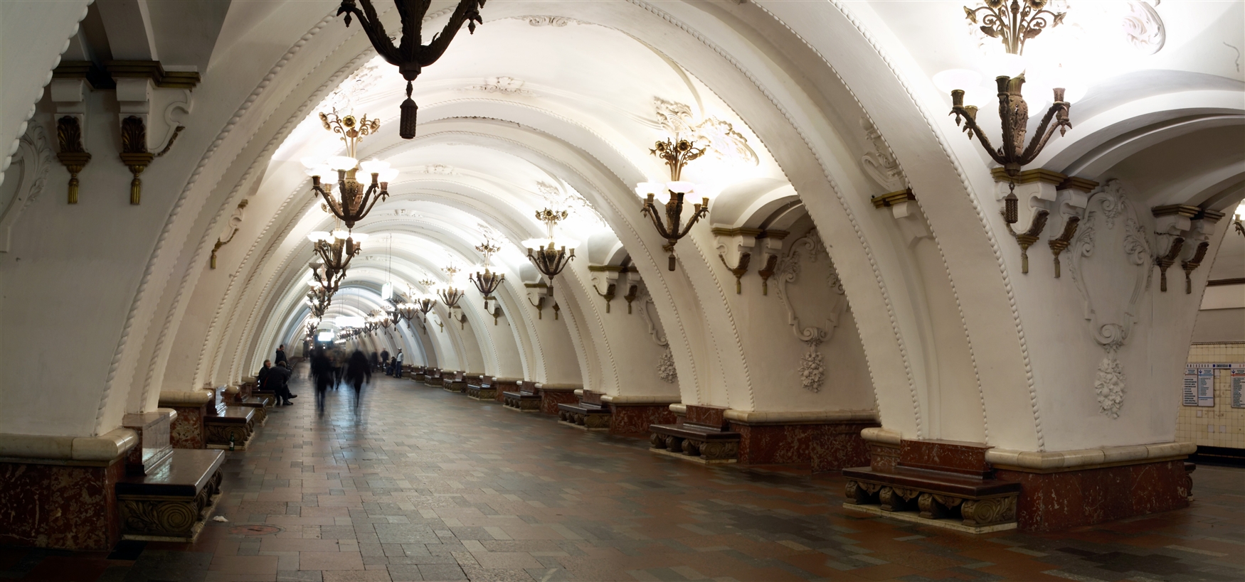 арбатская метро внутри