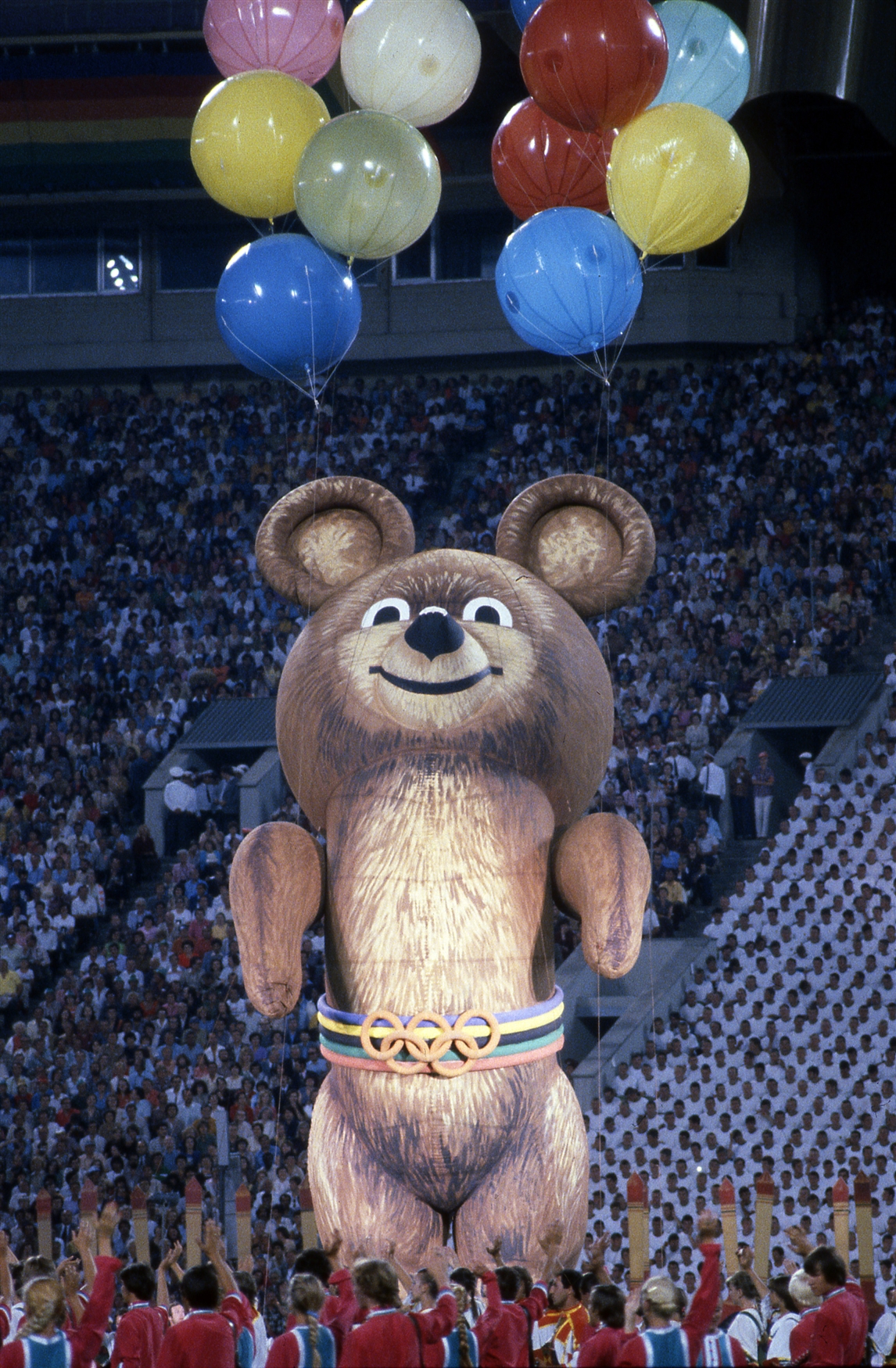 олимпийский мишка 1980 картинки
