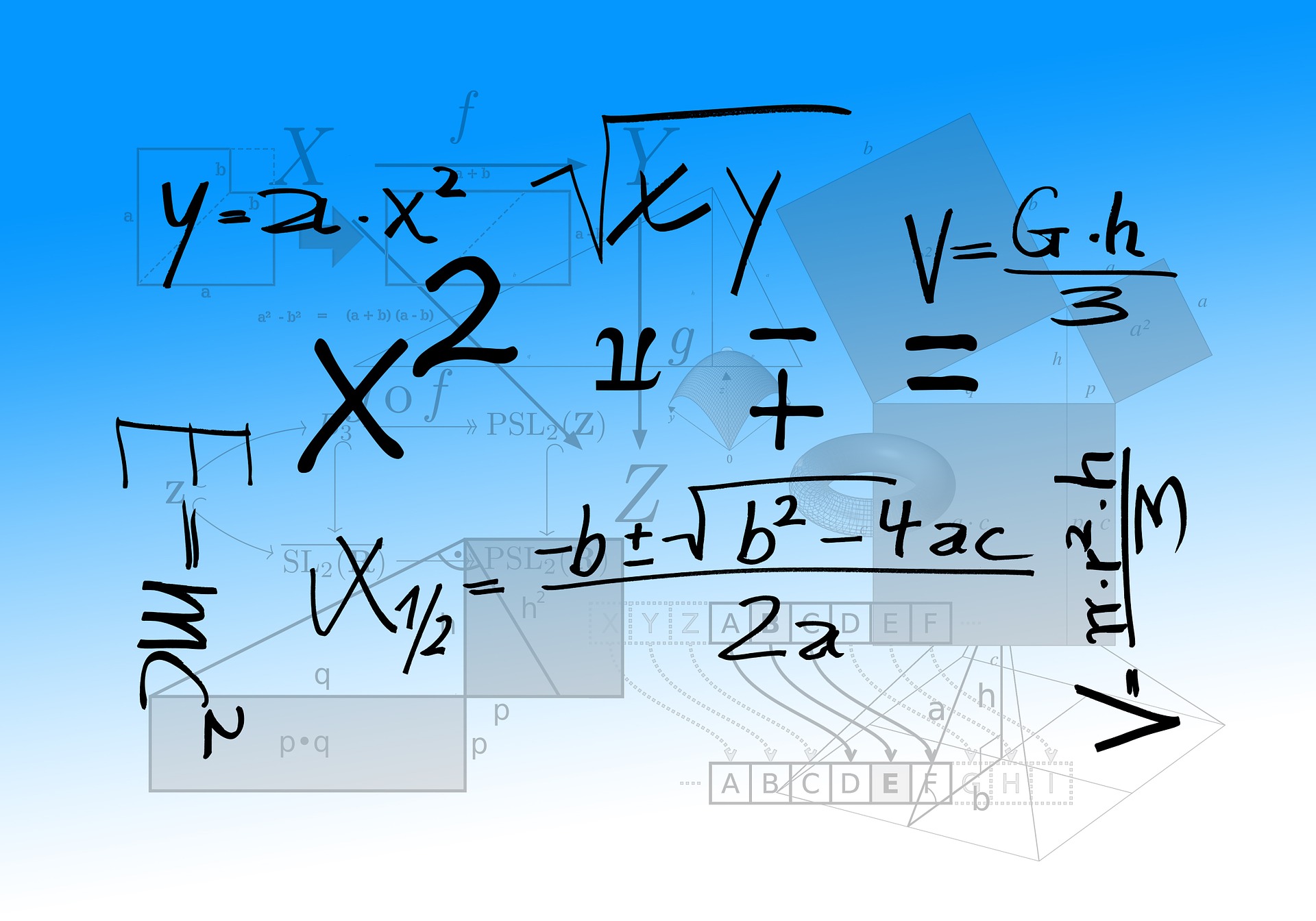 Детские математические формулы