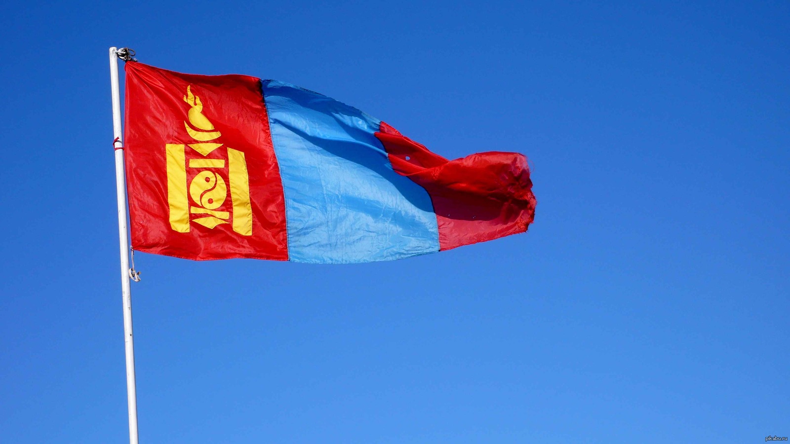 Mongolia флаг