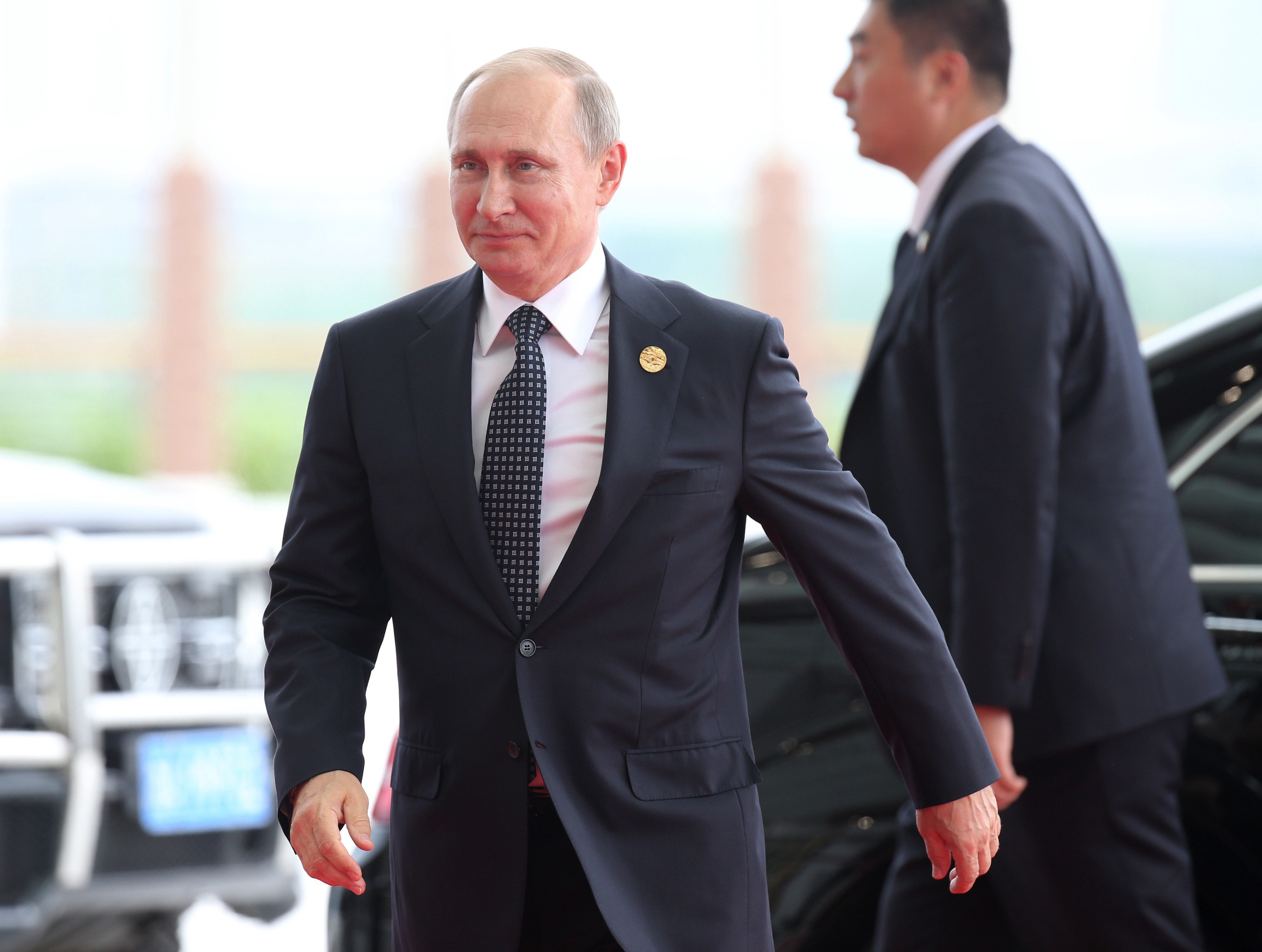 Путин Владимир Владимирович в пальто