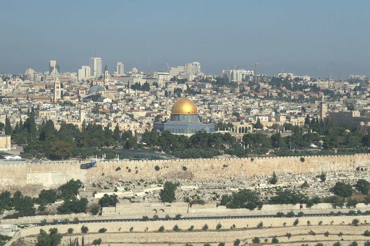 Израиль Иерусалим панорама