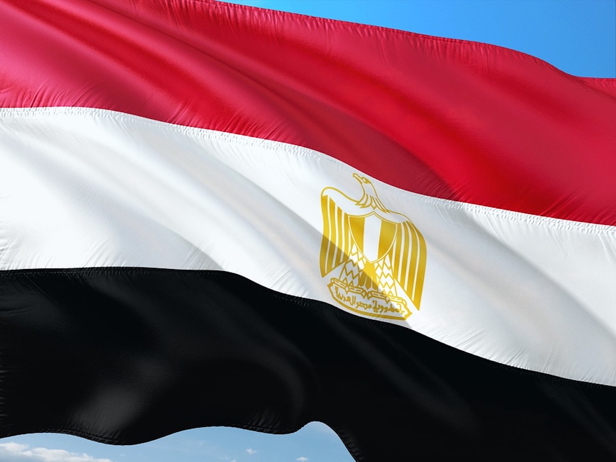 Флаг египта и фото египта