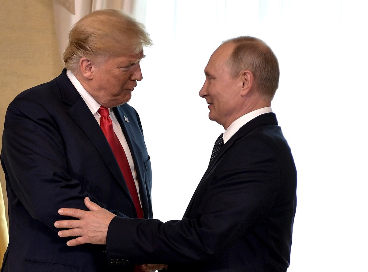 Мелания Трамп и Путин