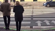 В Москве появились двойные пешеходные переходы
