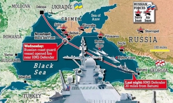 Англичанин нашёл секретные военные документы, об операции эсминца Defender в Чёрном море, что это может означать