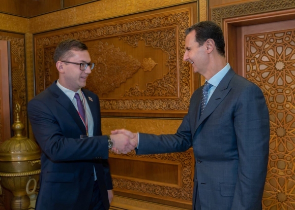Маликов с Башаром Асадом
