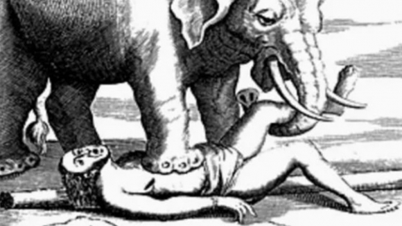 Казнь слонами – худшая из смертей в восточных империях