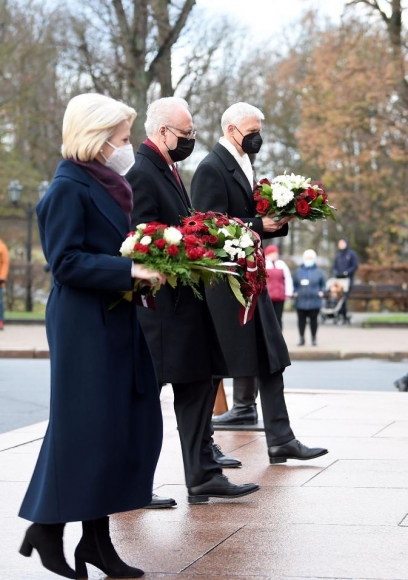 Латвия отмечает 103-ю годовщину провозглашения государства