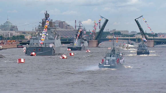 В Санкт-Петербурге и Кронштадте состоялся пятый Главный Военно-Морской Парад