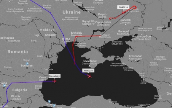 Воздушная разведка НАТО изучает Крым, а российская – юг Донбасса