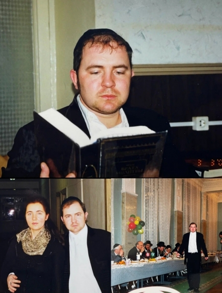 Август и Наталья Котляр в иешиве Торат Хаим 