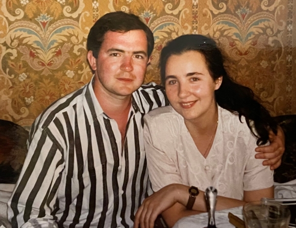 Август и Наталия Котляр 1992 год Москва.