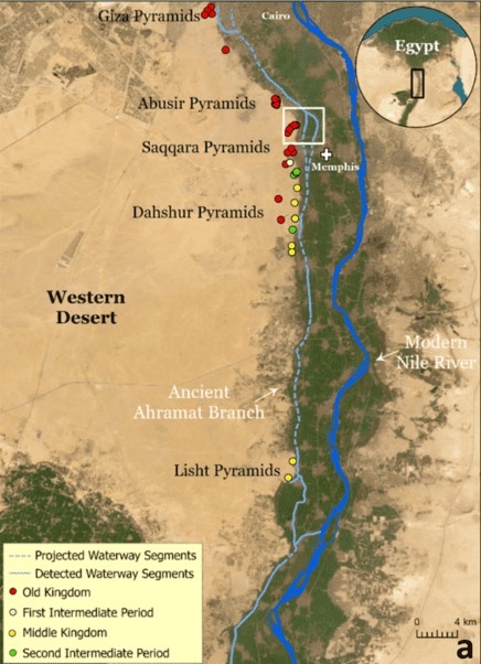 Египетские пирамиды рассказали, каким был Нил около 5000 лет назад