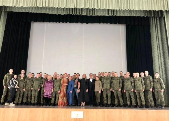 Концерт в Воронежской Военно Воздушной Академии