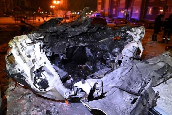 Мэр Демидов опубликовал снимки с последствиями ночного удара ВСУ по Белгороду