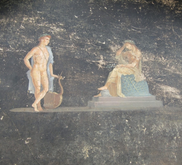 Фреска с изображением Елены Троянской обнаружена во время раскопок 