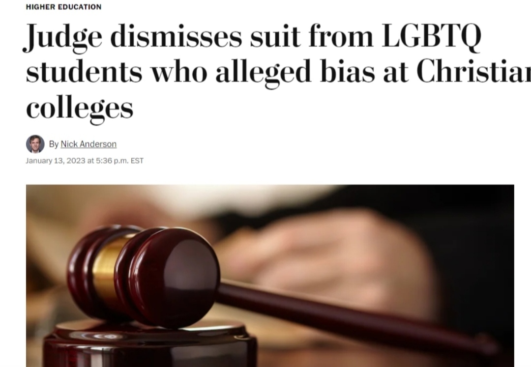 Как представители ЛГБТ с христианским колледжем судились